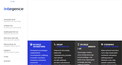 Desktop Screenshot of integence.pl